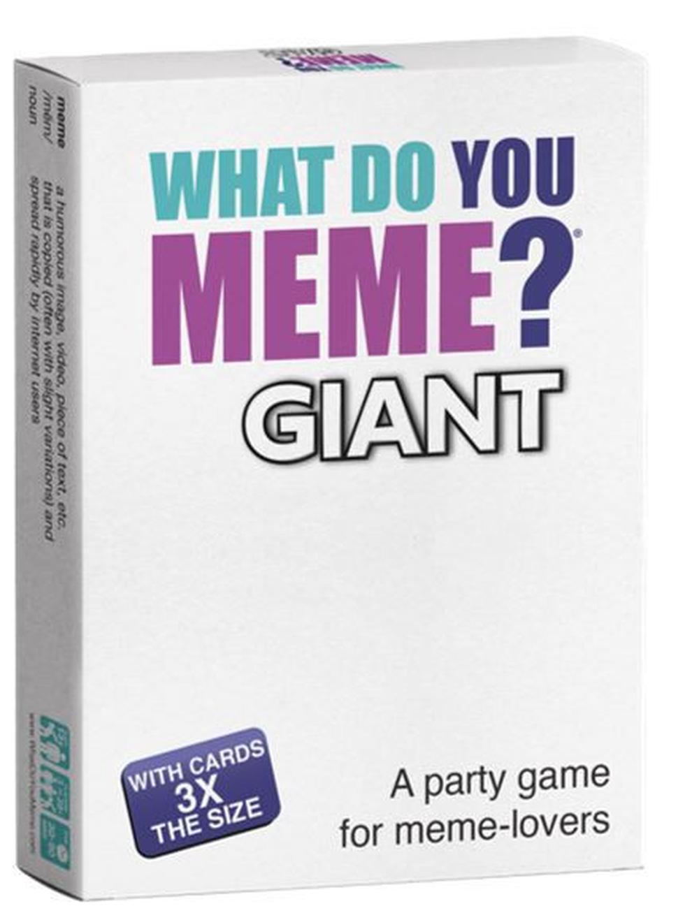 Giant What Do You Meme? Party Game | Buy online at The Nile