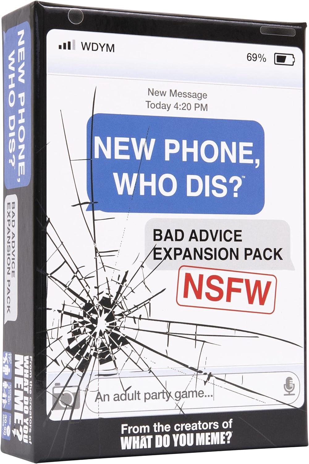 What Do You Meme New Phone, Who Dis? Bad Advice Expansion Pack, 0810816032917