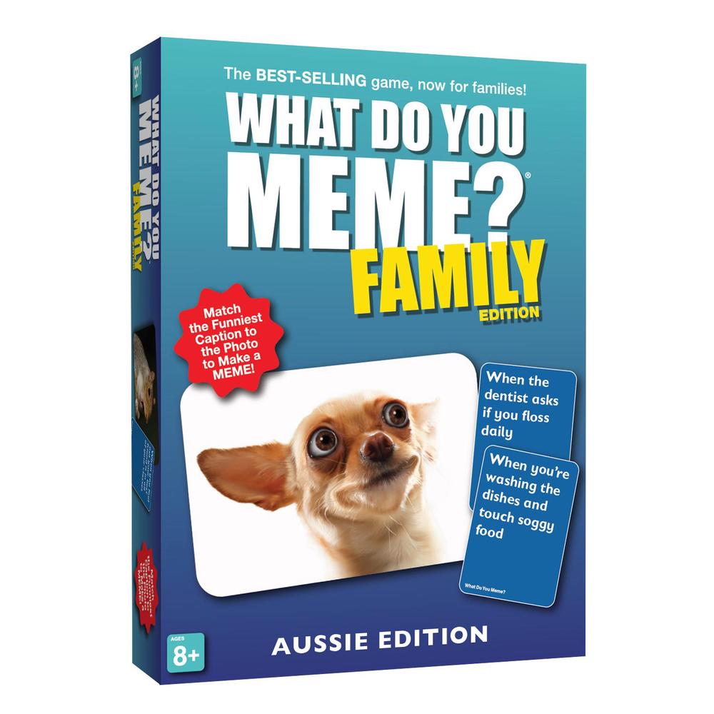 What Do You Meme? Family Aussie Edition, 0810816034348