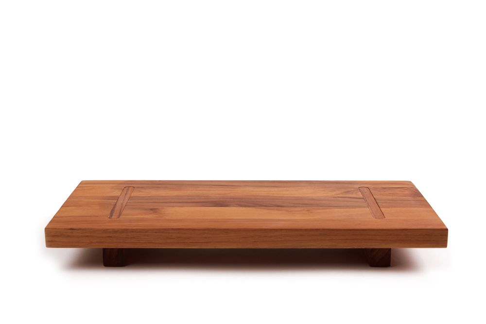 Teakhaus Food Stand Fusion - 53 x 22 x 4.6cm by Teakhaus - ISBN: 0810996012488