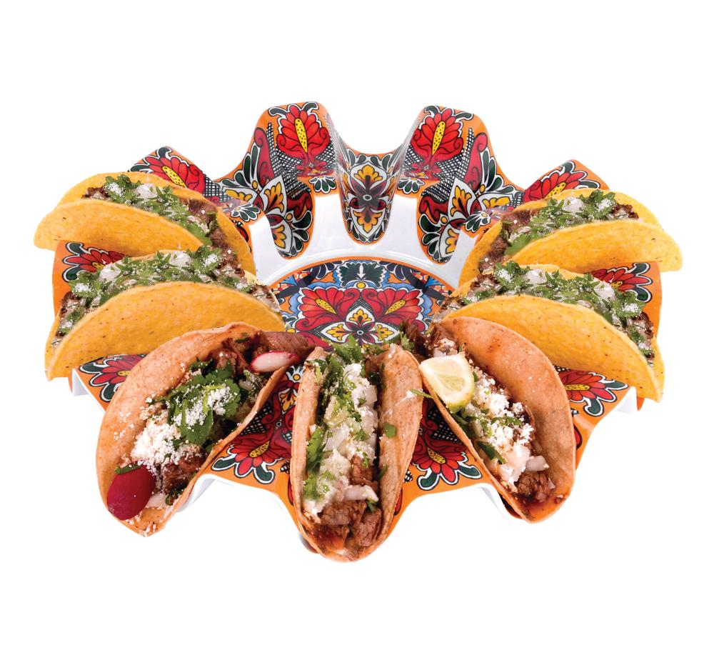 Taco Carousel (Red/Yellow) - 31x31x5cm, 0811039024598