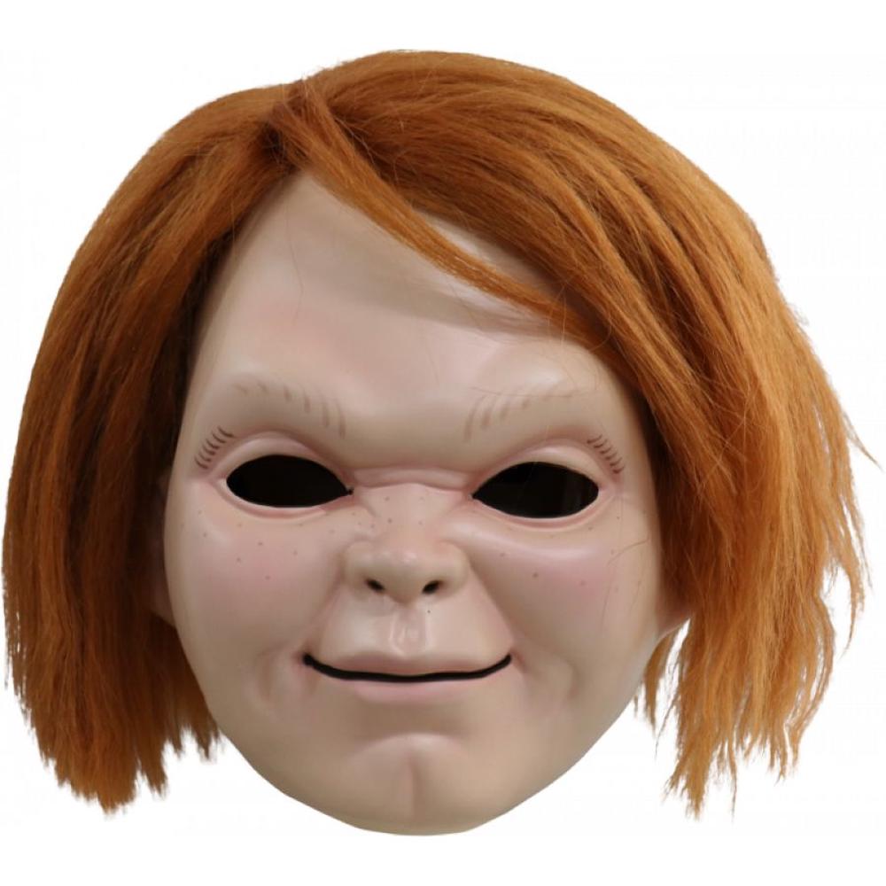 Trick or Treat Studios Child's Play 6: Curse of Chucky - Chucky Plastic Mask with Hair, 0811501038207