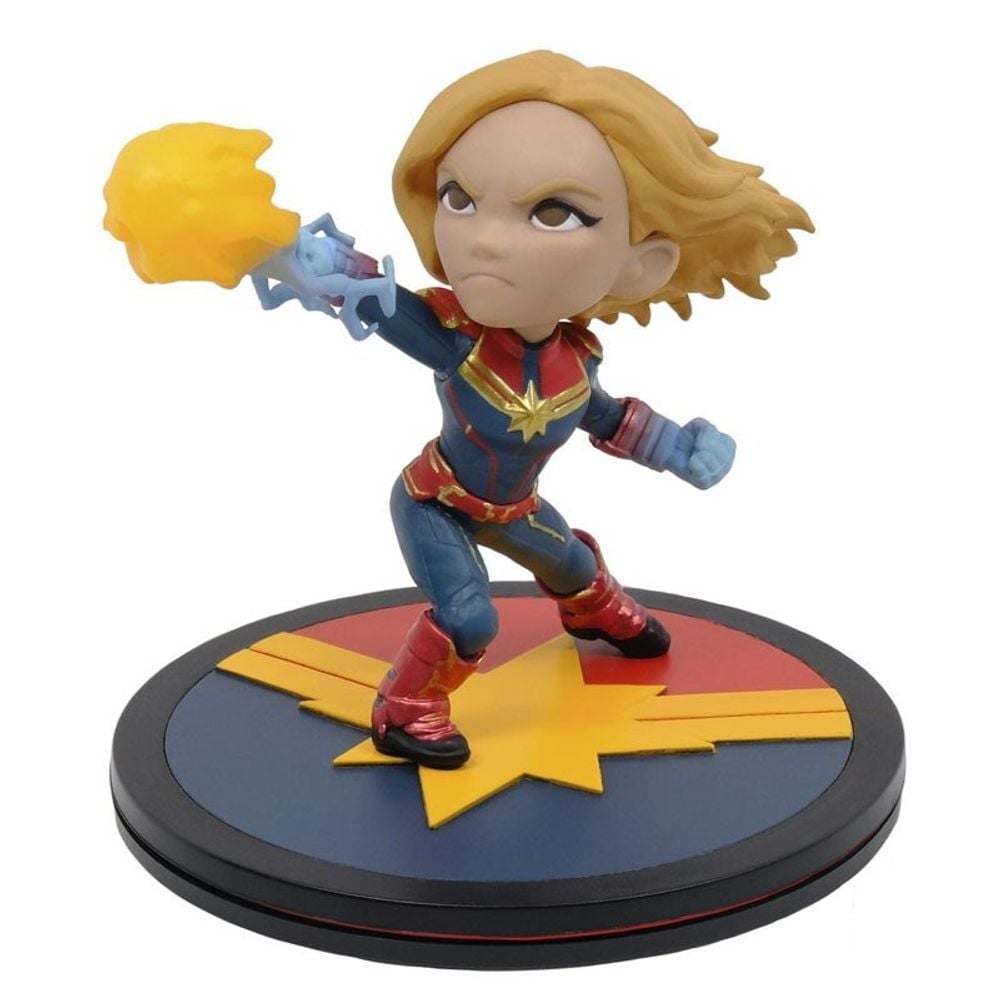 Quantum Mechanix Captain Marvel - Captain Marvel Q-Fig Diorama by Quantum Mechanix - ISBN: 0812095024454