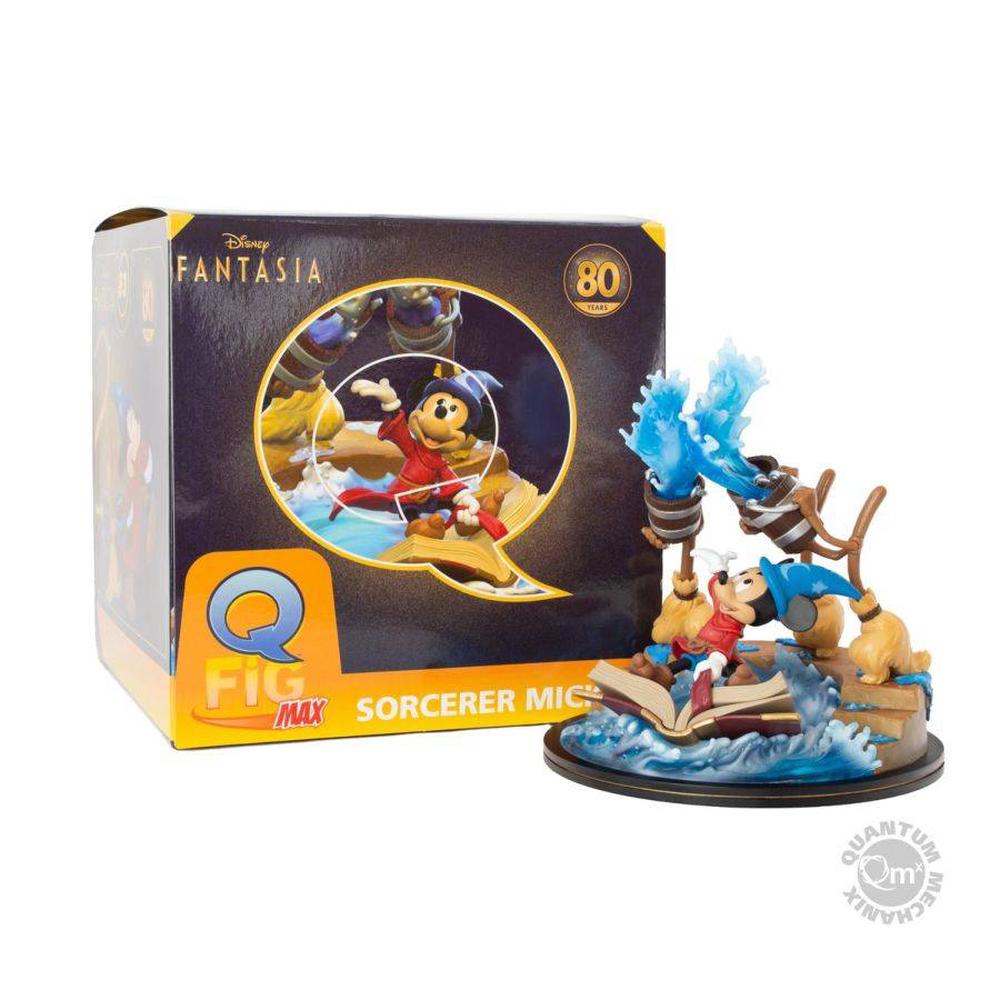 Quantum Mechanix Fantasia - Sorcerer Mickey Q-Fig Max Elite, 0812095025086