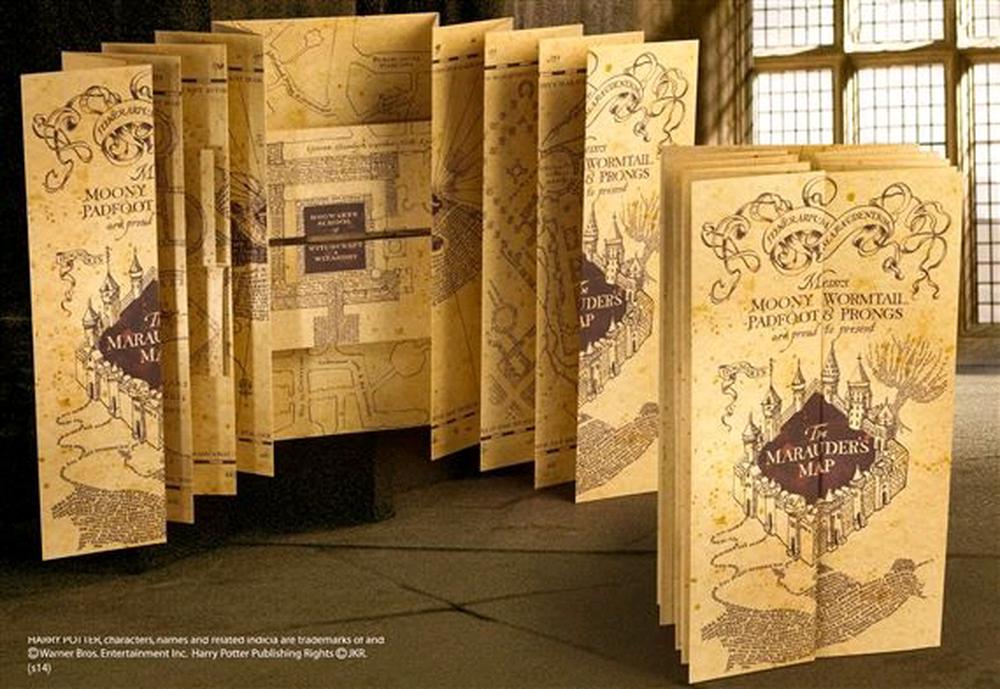 Noble Collection Harry Potter - Marauder's Map Replica, 0812370013852