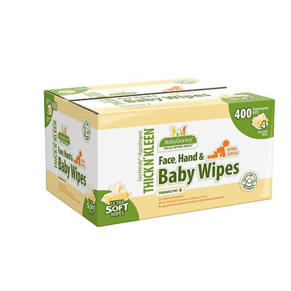 babyganics 400 wipes