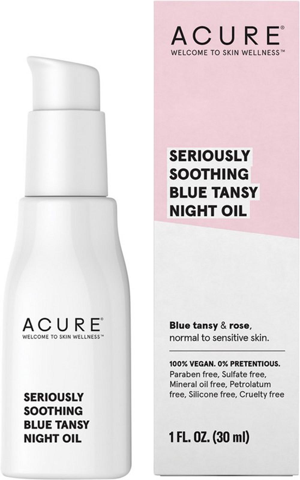 Seriously Soothing Blue Tansy Night Oil - 30mL, 0813424021175