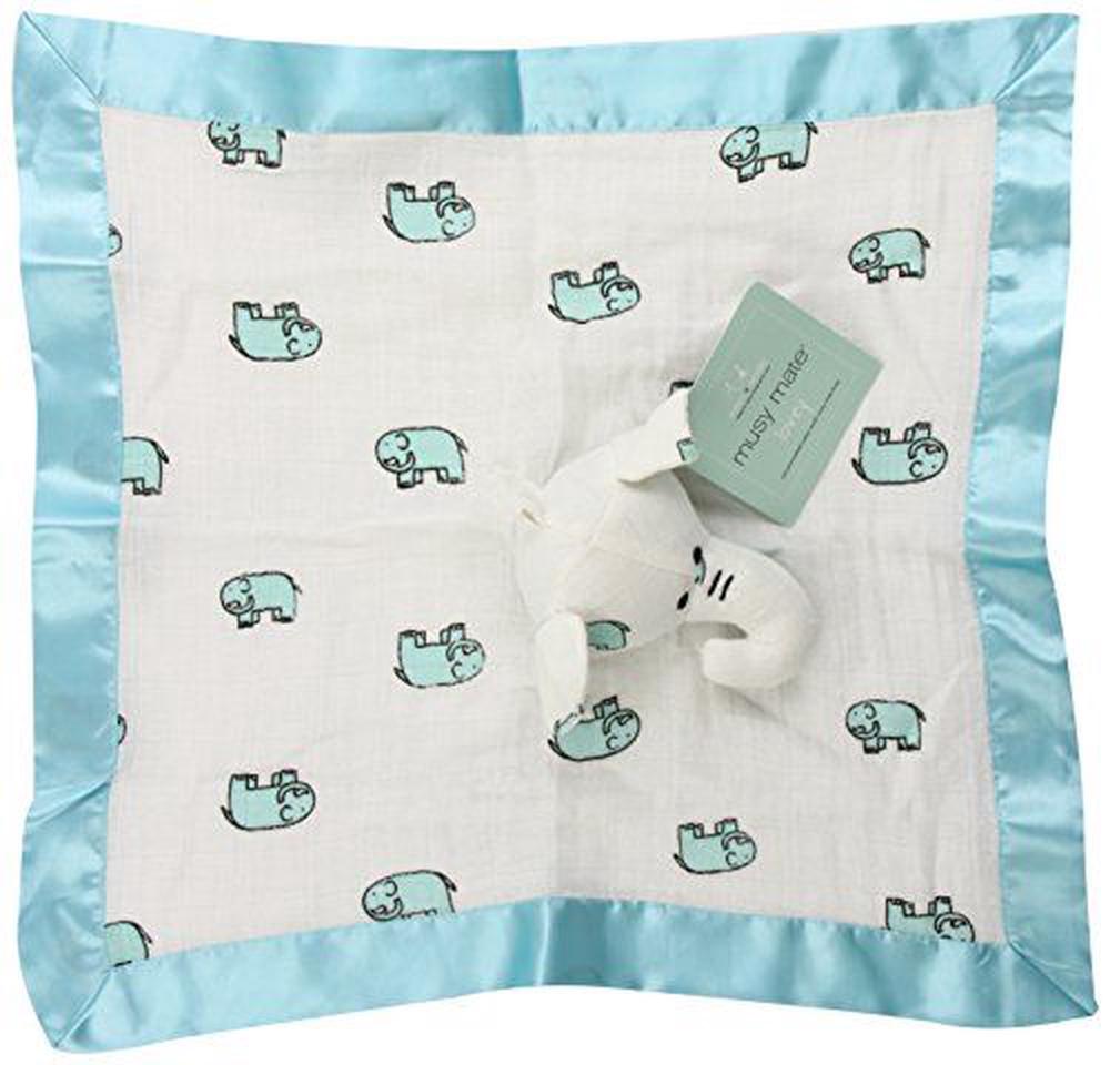 aden + anais Musy Mate Lovey Comforter, 100 Cotton Muslin Jungle Jam