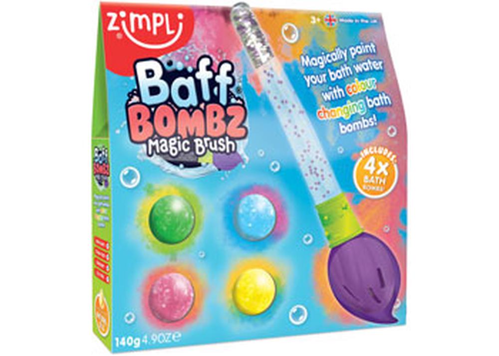 Zimpli Kids Baff Bomb Magic Brush, 0813974026972