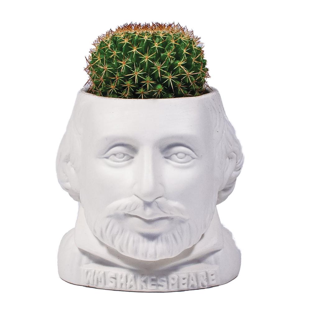 The Unemployed Philosophers Guild William Shakespeare Planter - 3x2 Inch by The Unemployed Philosophers Guild - ISBN: 0814229002475