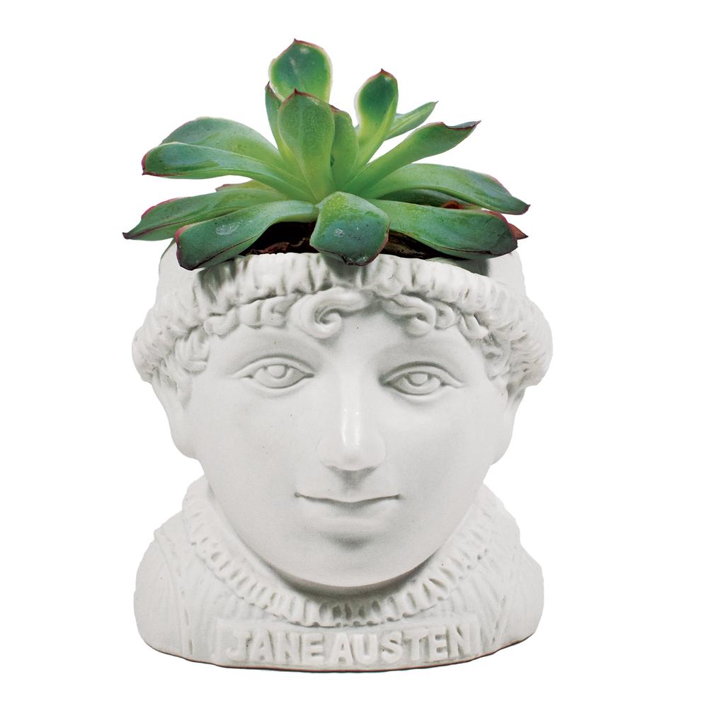 The Unemployed Philosophers Guild Jane Austen Planter - 3x2 Inch by The Unemployed Philosophers Guild - ISBN: 0814229002734