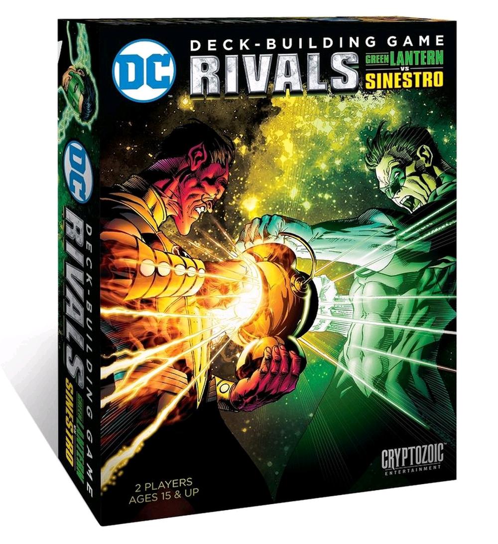 DC Comics - Deck-Building G Rivals Green Lantern vs Sinestro, 0814552027596