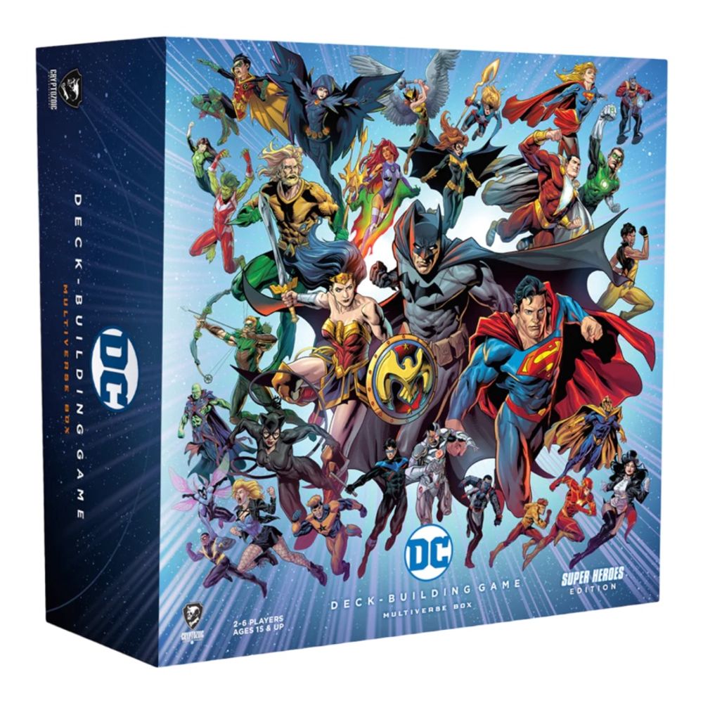 Cryptozoic Entertainment DC Deck Building Game - Multiverse Box (Super Heroes Edition) by Cryptozoic Entertainment - ISBN: 0814552029569