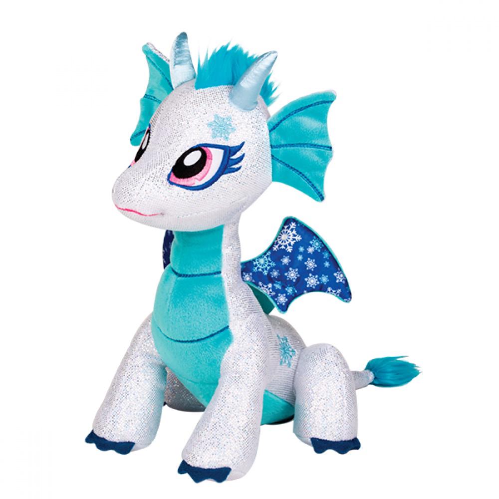 Glitter Shine Dragons Shimmer Frost Plush (White/Blue) | Buy online at ...