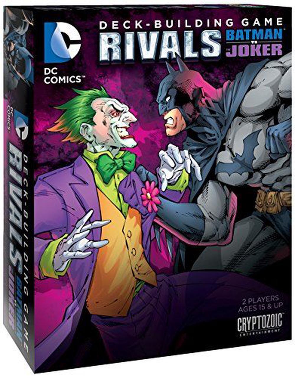 Cryptozoic Rivals Batman vs The Joker Deck Building Game, 0815442017529