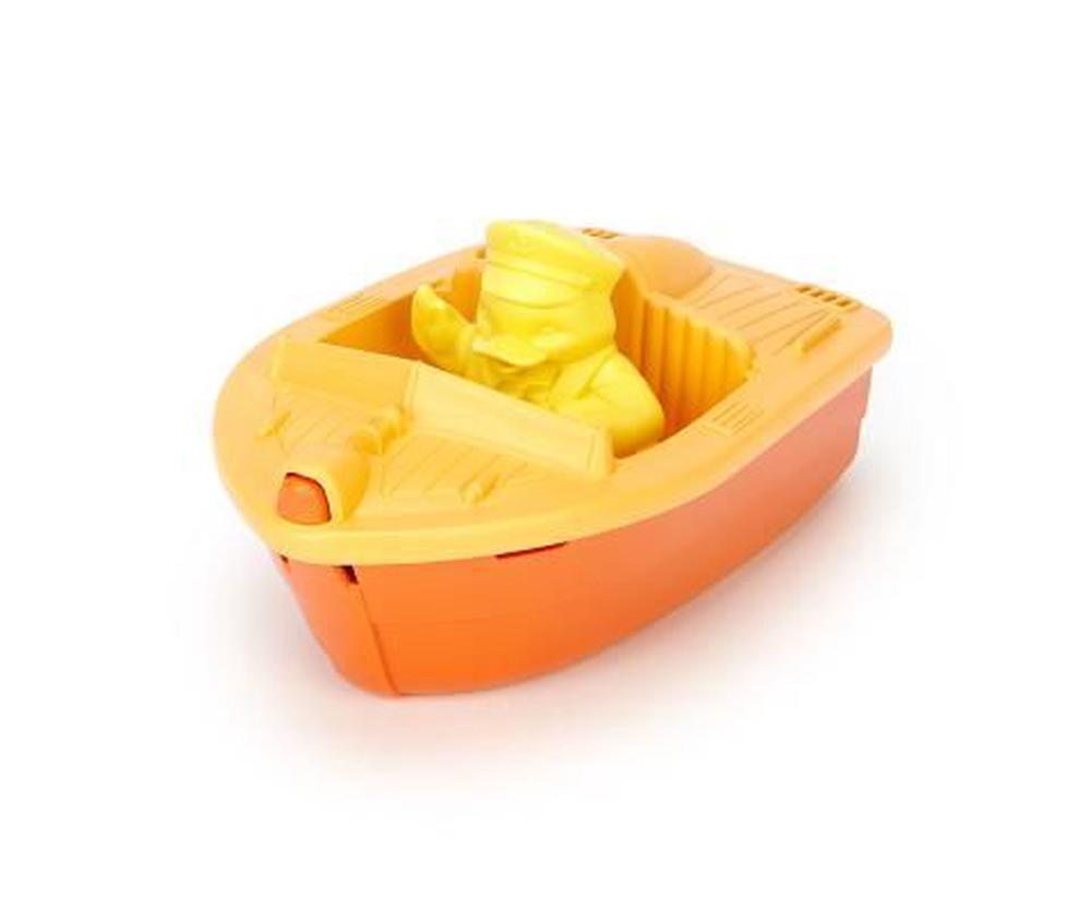 Green Toys Race Boat, Orange | Buy online at The Nile