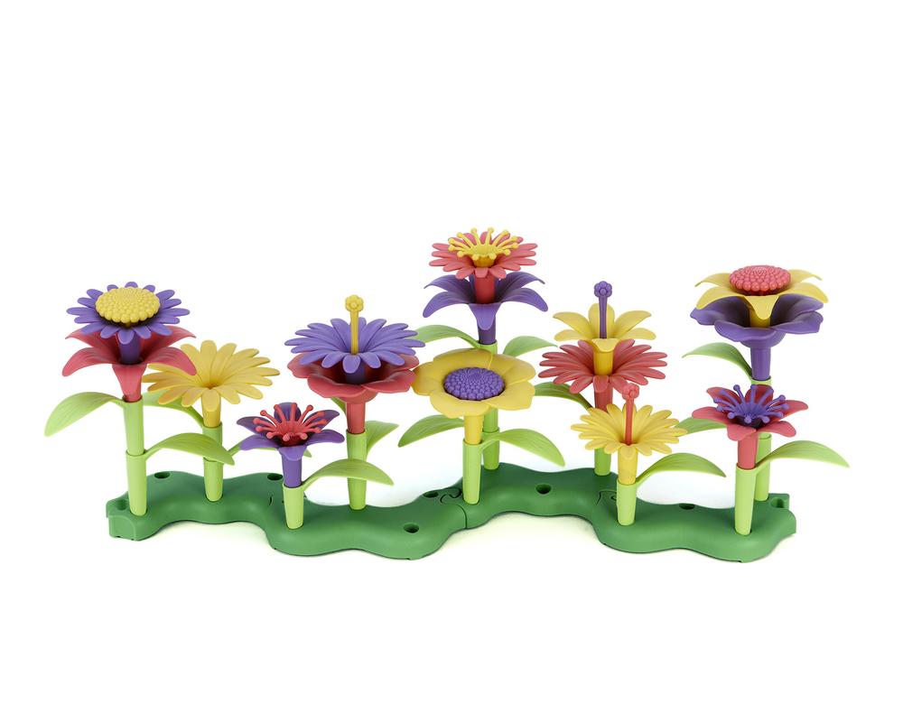 Green Toys Build-a-Bouquet Floral Arrangement Playset, 0816409012854