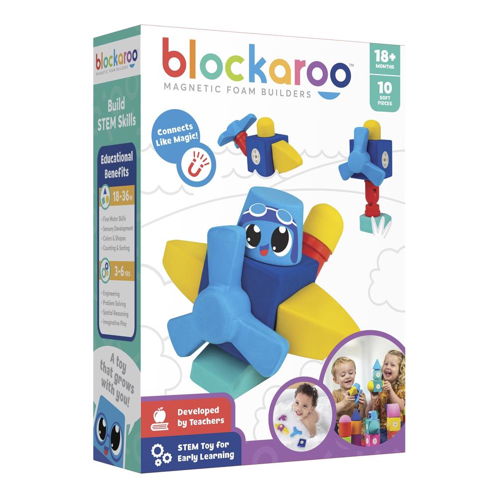 Blockaroo Foam Blocks Plane, 10 Piece Buy online at The Nile