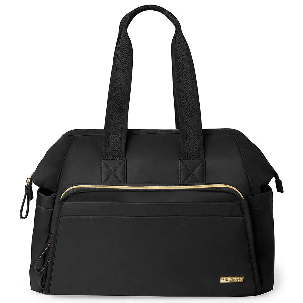 Skip Hop Main Frame Wide Open Satchel (Black) | Buy online at Tiny Fox