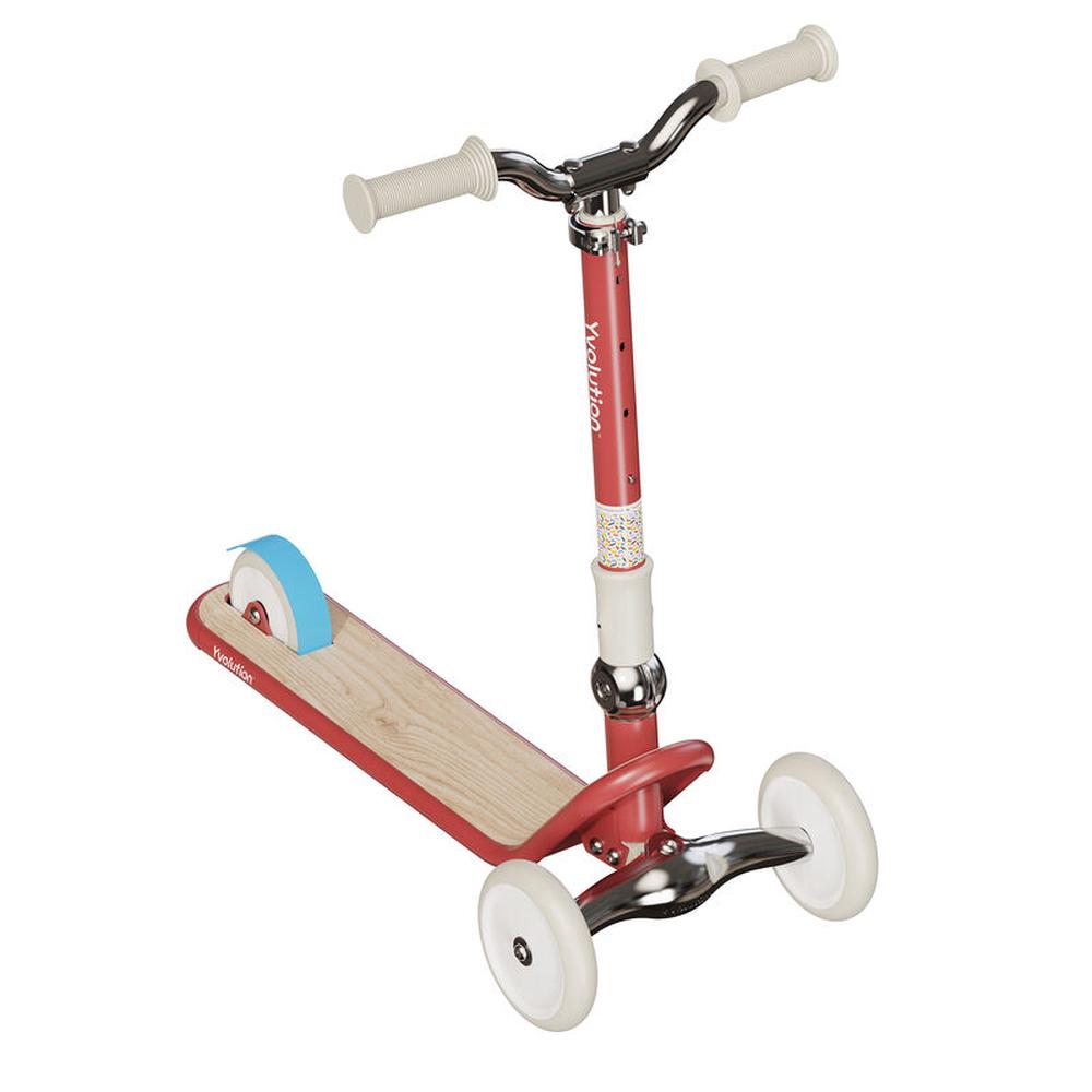 Glider Classic 3 Wheeled Scooter (Red), 0816661028921