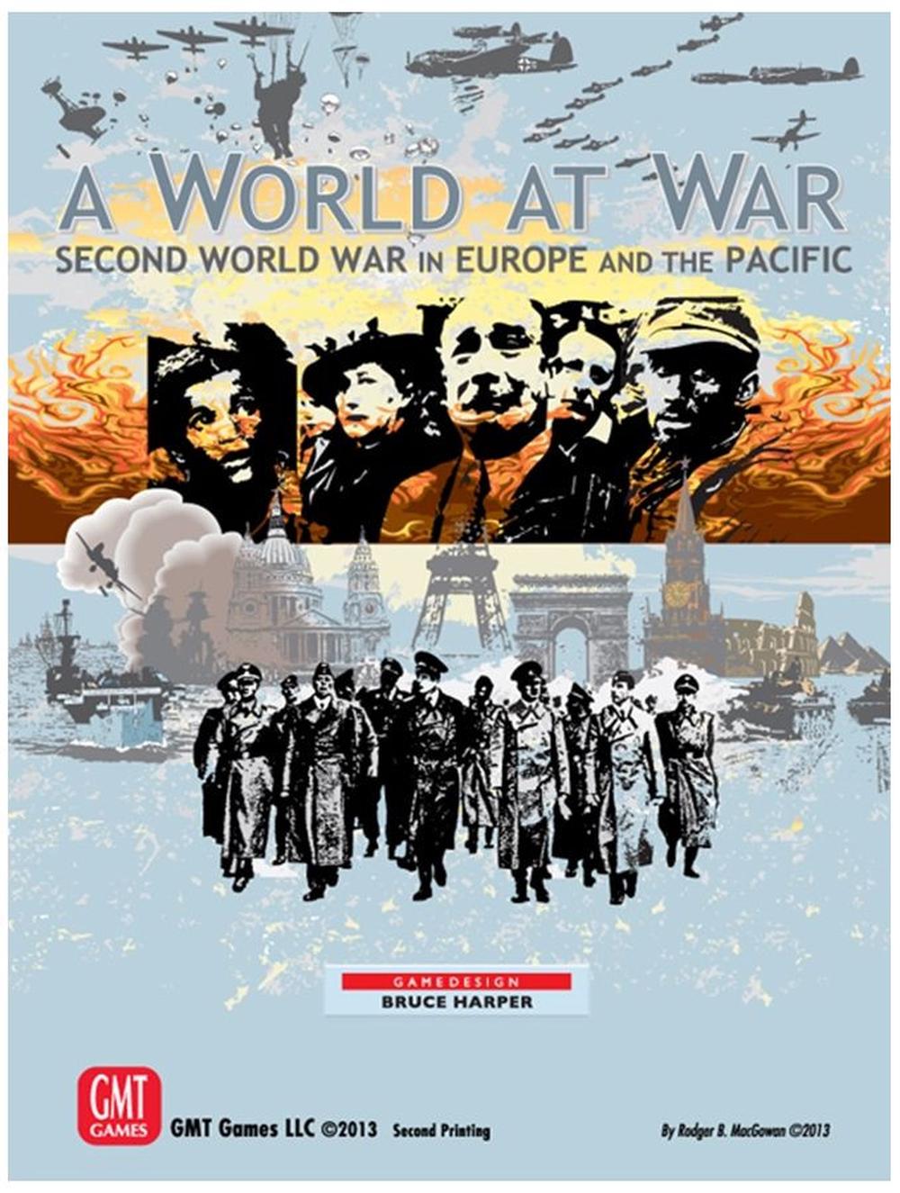 A World at War Board Game, 0817054010493