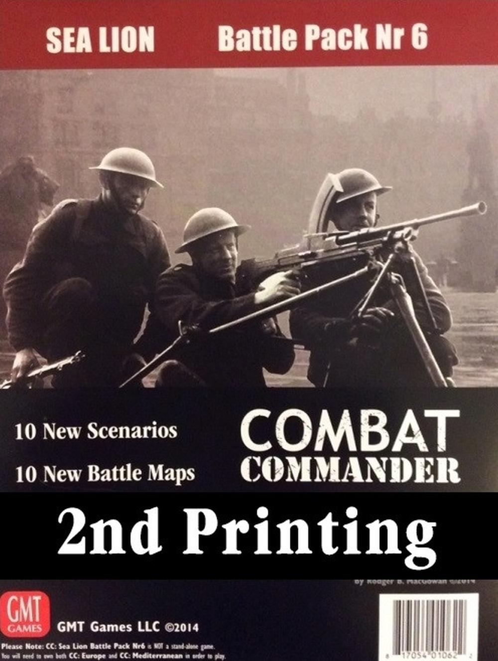 GMT Combat Commander: Battle Pack #6 Sea lion, 0817054010622