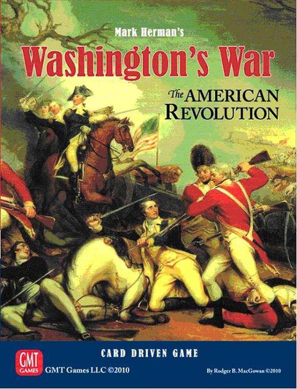 GMT Games Washingtons War Board Game, 0817054010806