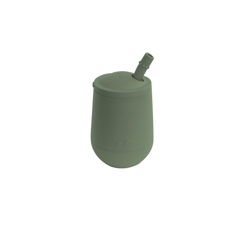 ezpz Mini Cup + Straw Training System - Olive