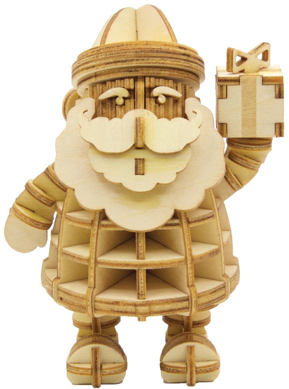 Incredibuilds Christmas Holiday Collection Santa Claus, 0818598020214