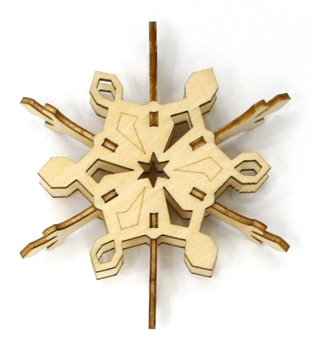 Incredibuilds: Holiday Collection Snowflakes, 0818598021365