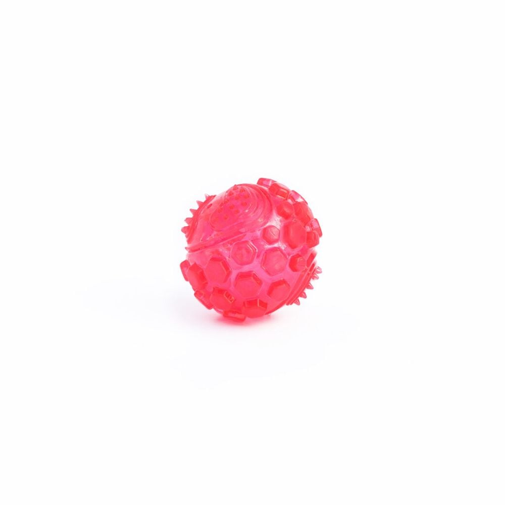 Zippy Paws Tuff Squeaker Ball (Pink) - Large by Zippy Paws - ISBN: 0818786014193