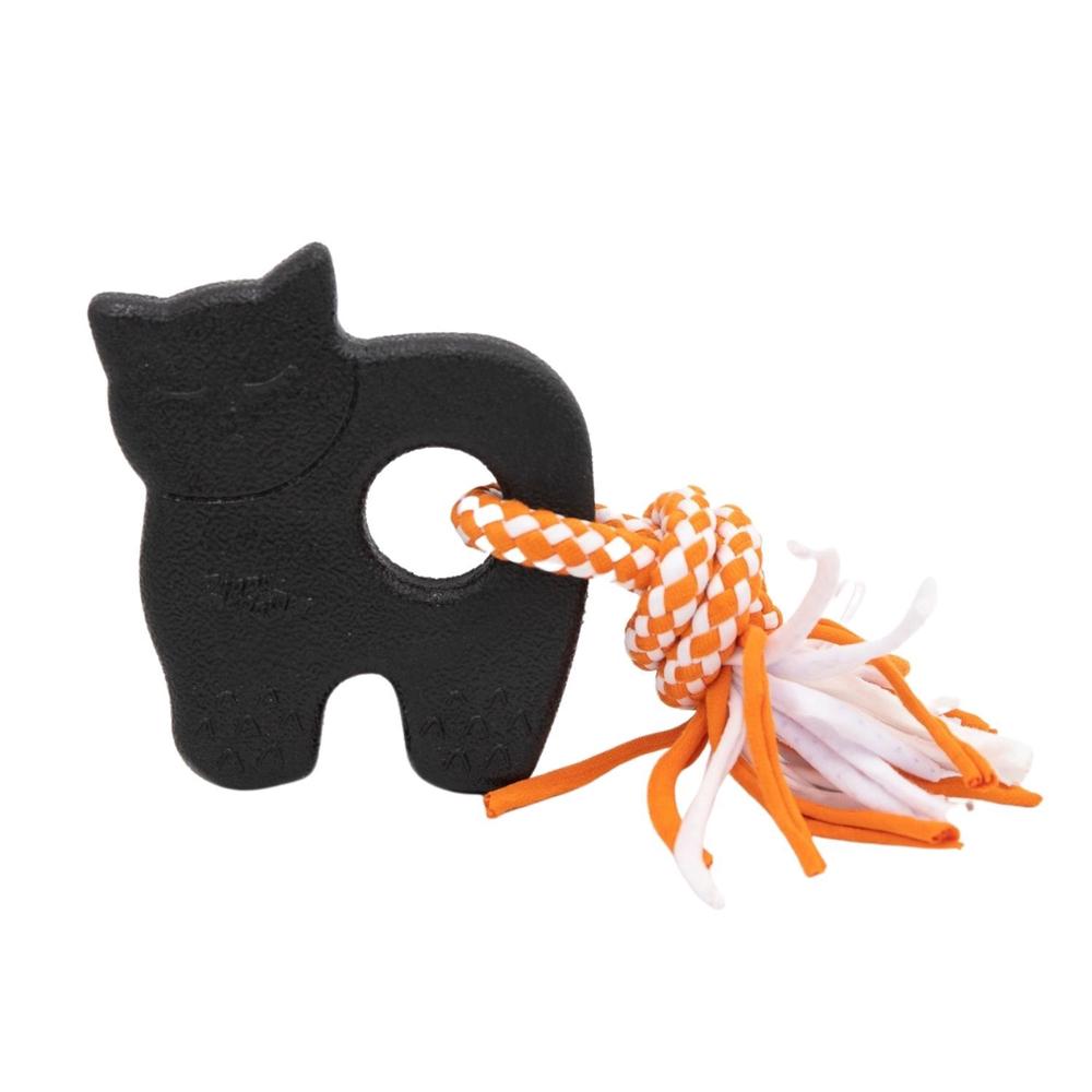 Zippy Paws Halloween Zippytuff Teether (Black Cat), 0818786014438