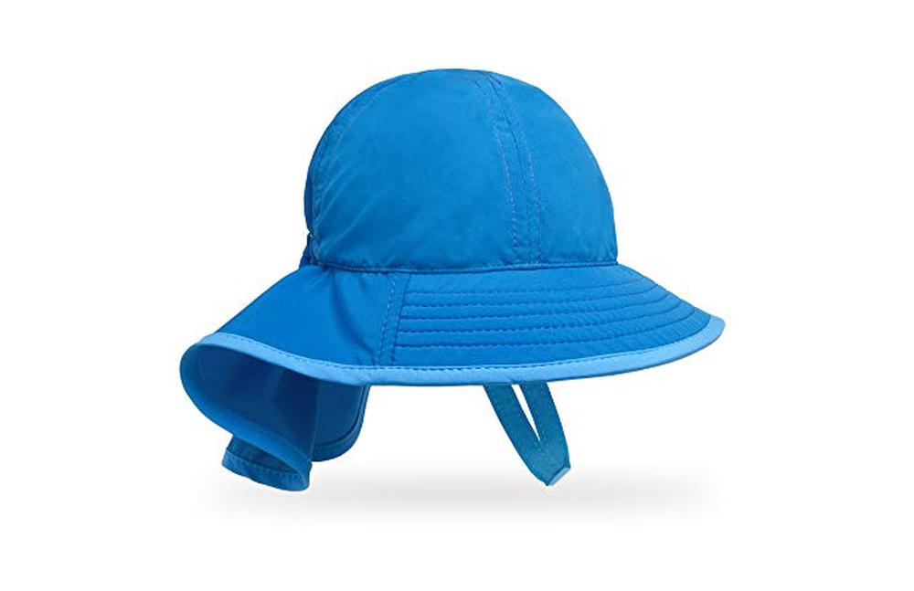 Infant SunSprout Hat (Electric Blue), 0818865020770