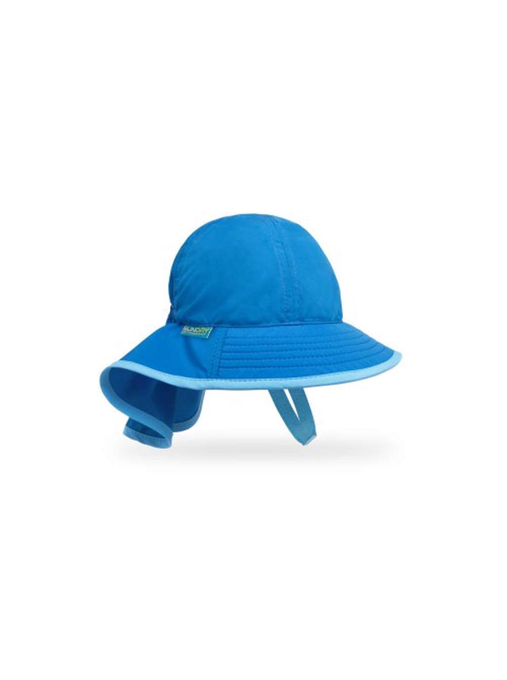 Infant SunSprout Hat (Electric Blue), 0818865024266