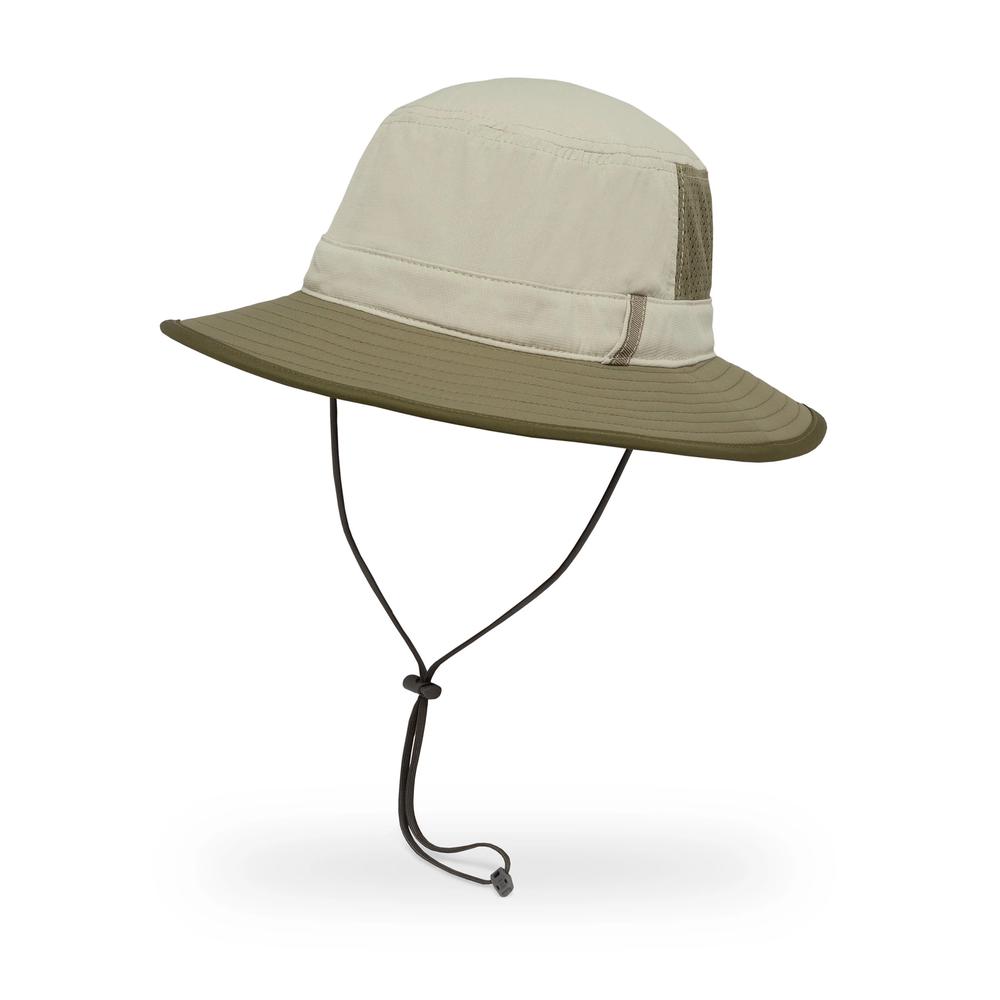 Brushline Bucket Hat (Cream/Juniper), 0818865027106