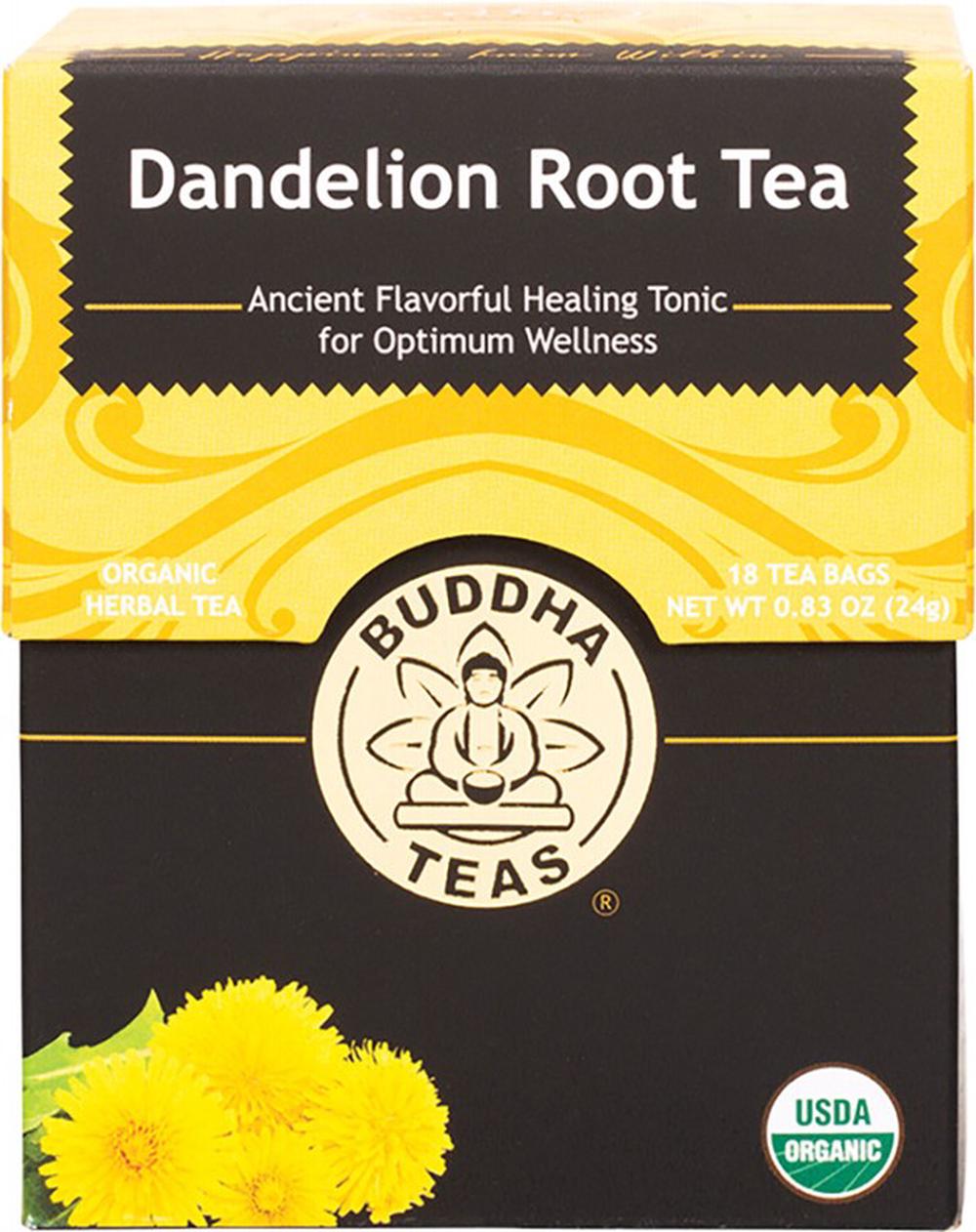Organic Herbal Tea Bags, 18 Piece (Dandelion Root Tea), 0819005010170