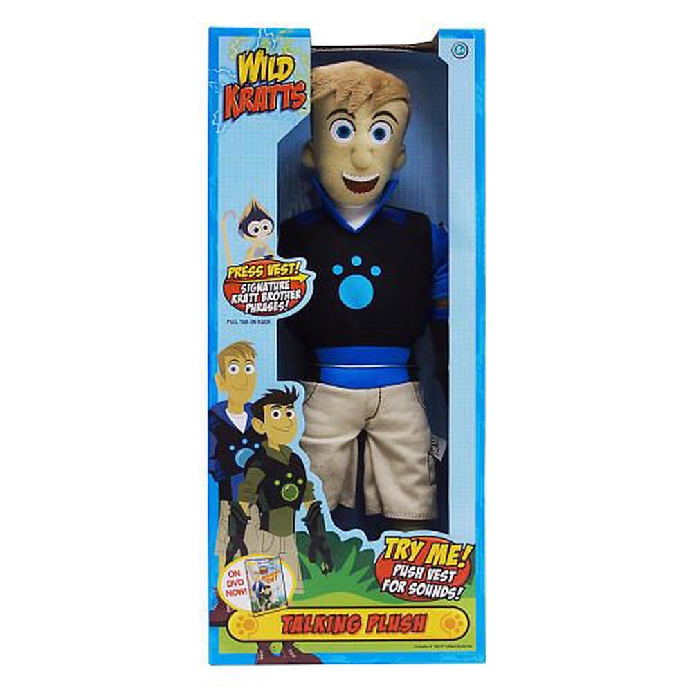 wild kratts martin talking plush