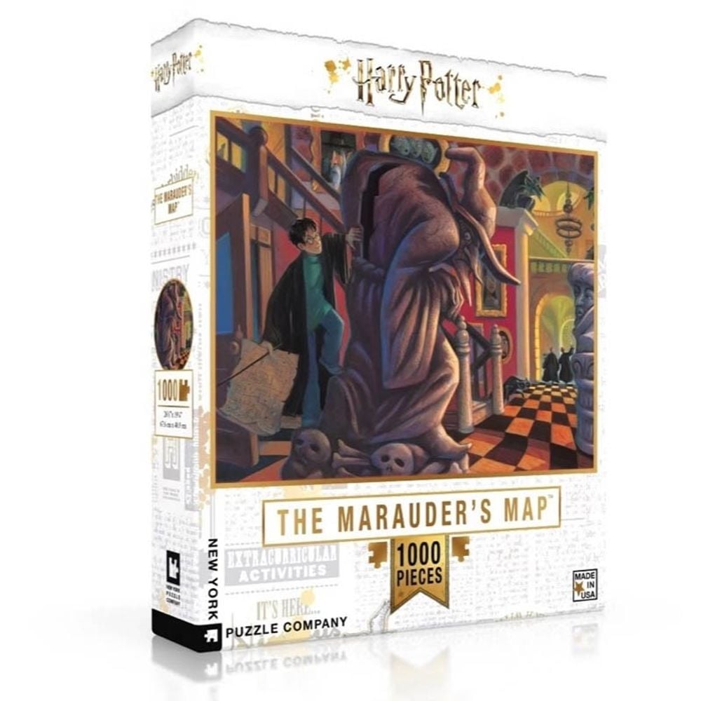 New York Puzzle Company Harry Potter Puzzle - The Marauder's Map, 1000 Piece by New York Puzzle Company - ISBN: 0819844015565