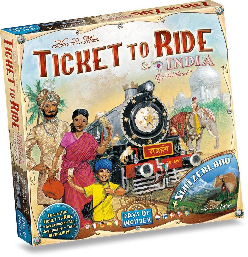 Days of Wonder Ticket To Ride India: Map Collection - Volume 2, 0824968117743