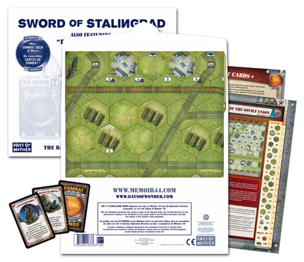 Days Of Wonder Memoir 44: Sword of Starlingrad Expansion, 0824968118733