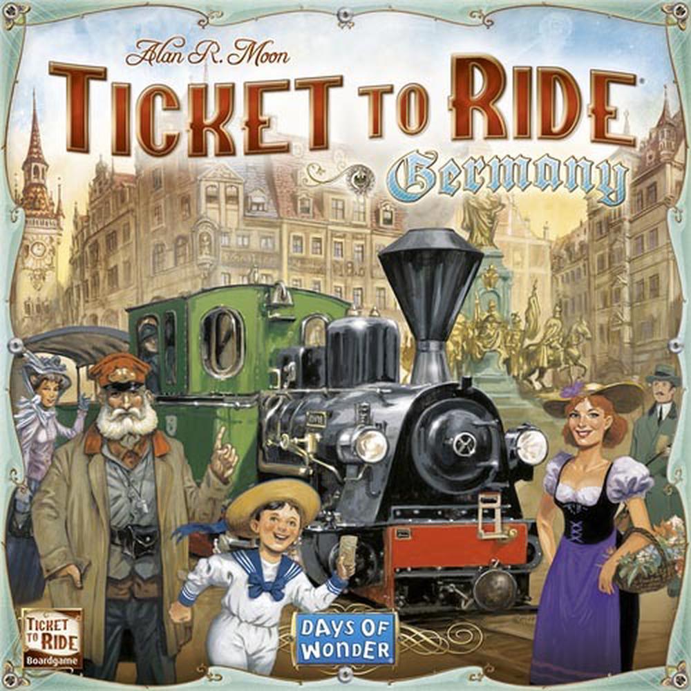 Days Of Wonder Ticket to Ride Germany, 0824968200155