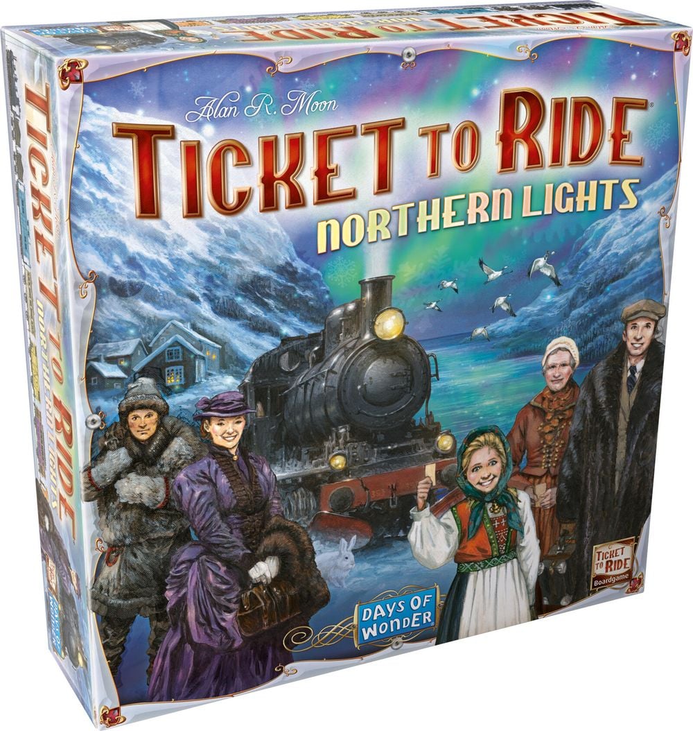 Days Of Wonder Ticket To Ride Northern Lights by Days Of Wonder - ISBN: 0824968200377