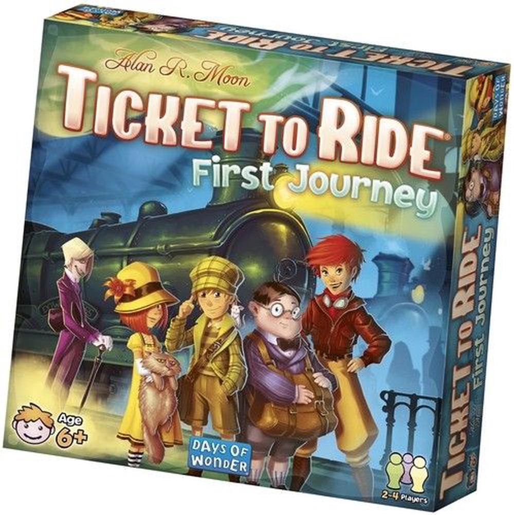 Days of Wonder Ticket To Ride First Journey, 0824968201251
