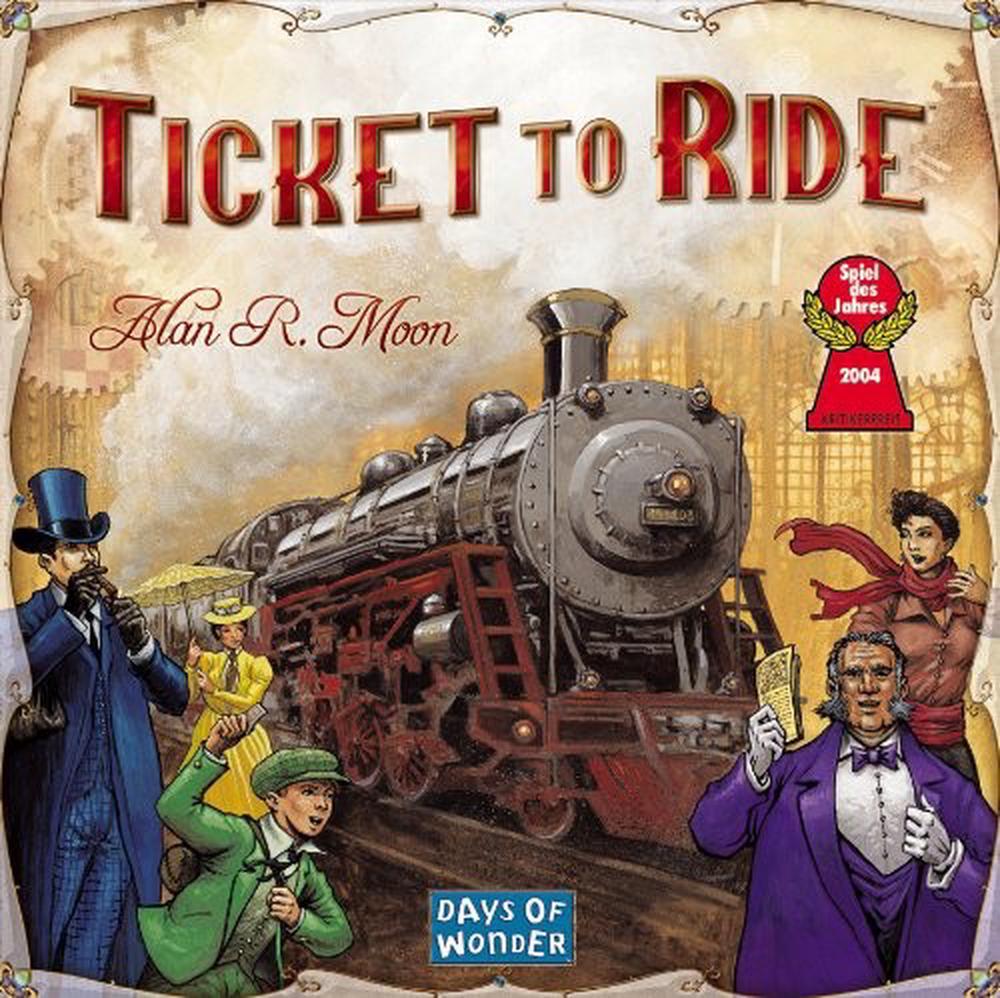 Days Of Wonder Ticket To Ride Board Game | Buy online at The Nile