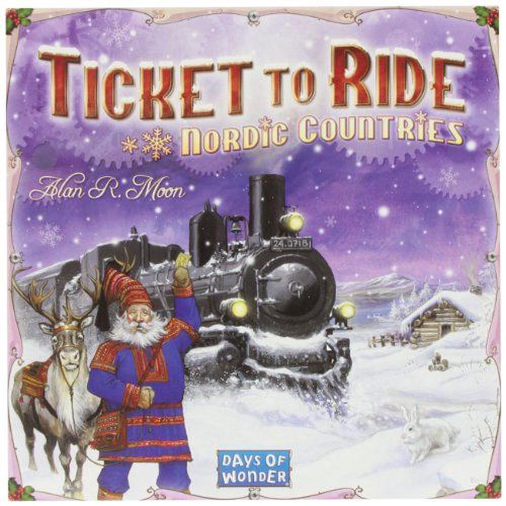 Days of Wonder Ticket To Ride: Nordic Countries, 0824968717981