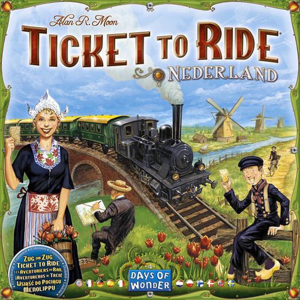 days-of-wonder-ticket-to-ride-map-collection-4-nederland-buy-online