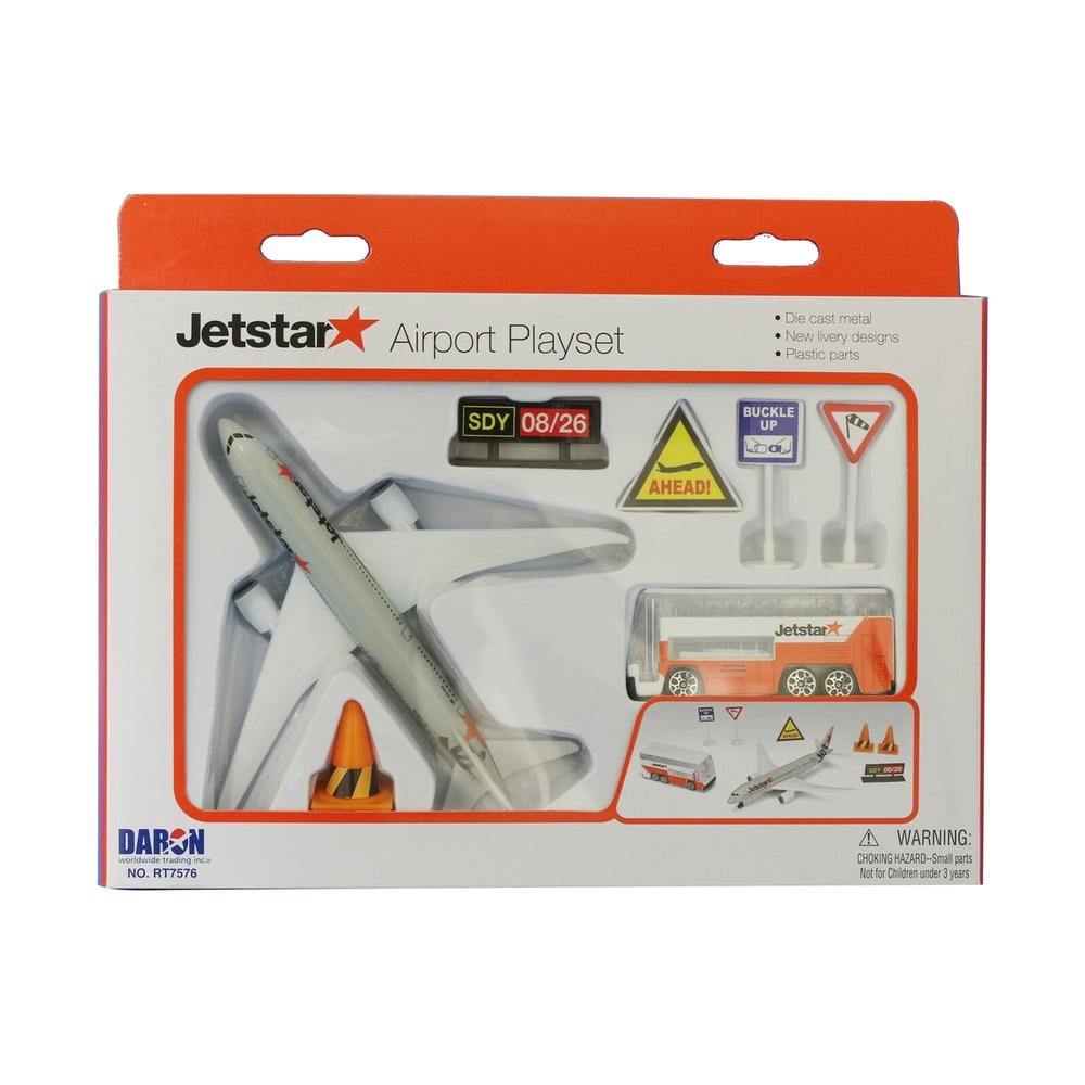 Jetstar 787 Playset, 0830715956121