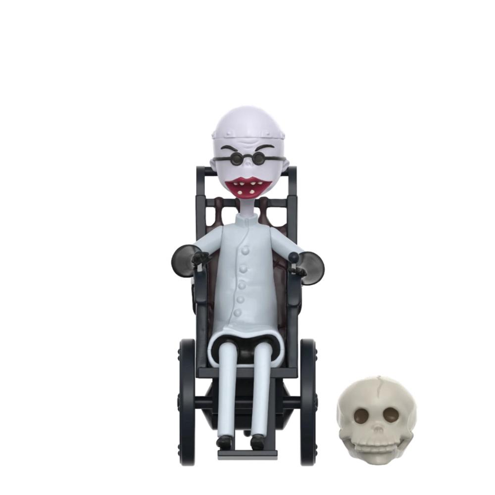 Super7 The Nightmare Before Christmas - Dr. Figurenkelstein ReAction Figure - 3.75 Inch, 0840049815629