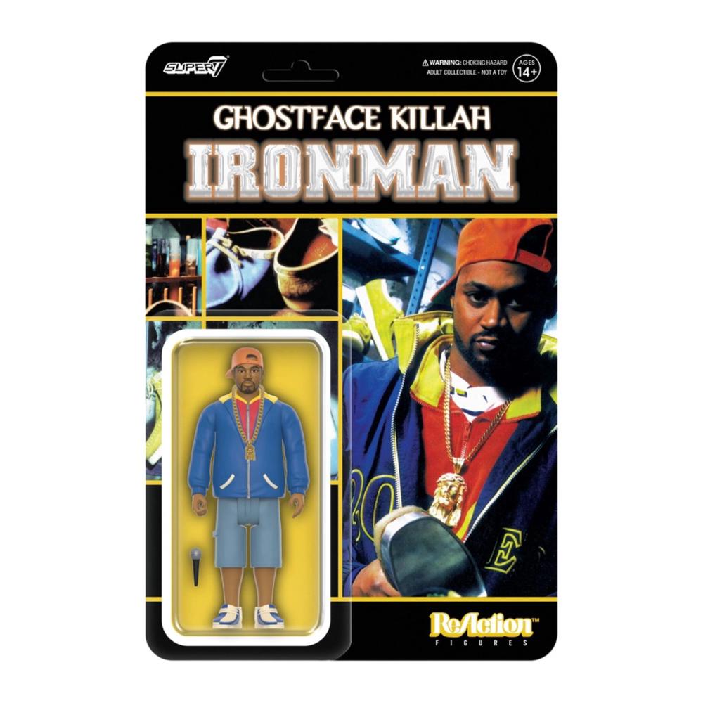 Ghostface Killah - Ghostface Killah (Ironman) Reaction Figure - 3.75 Inch, 0840049859999