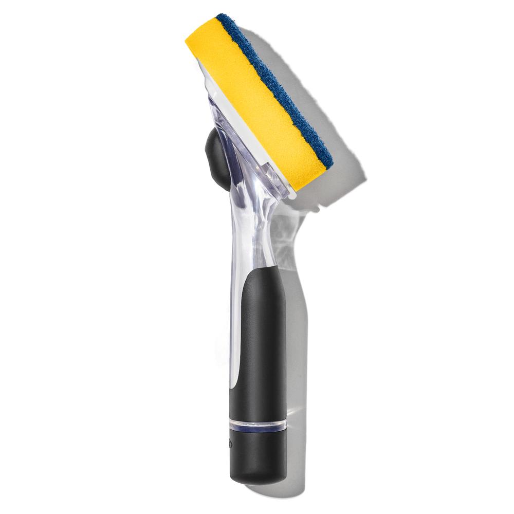Soap Dispensing Dish Scrub, 0840097705064